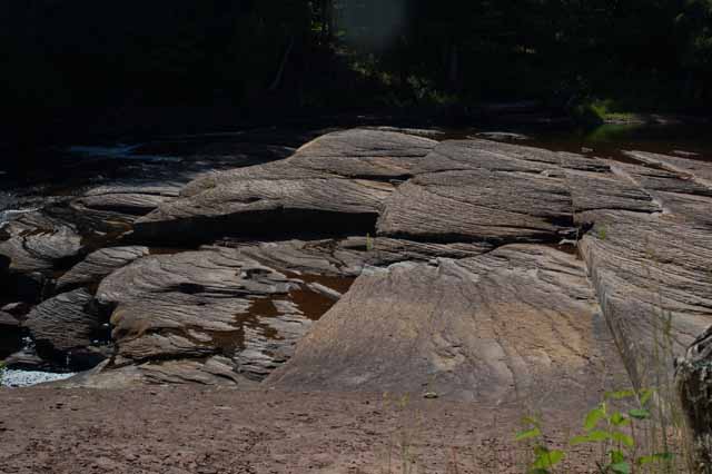 Porcupine Mountains river bed